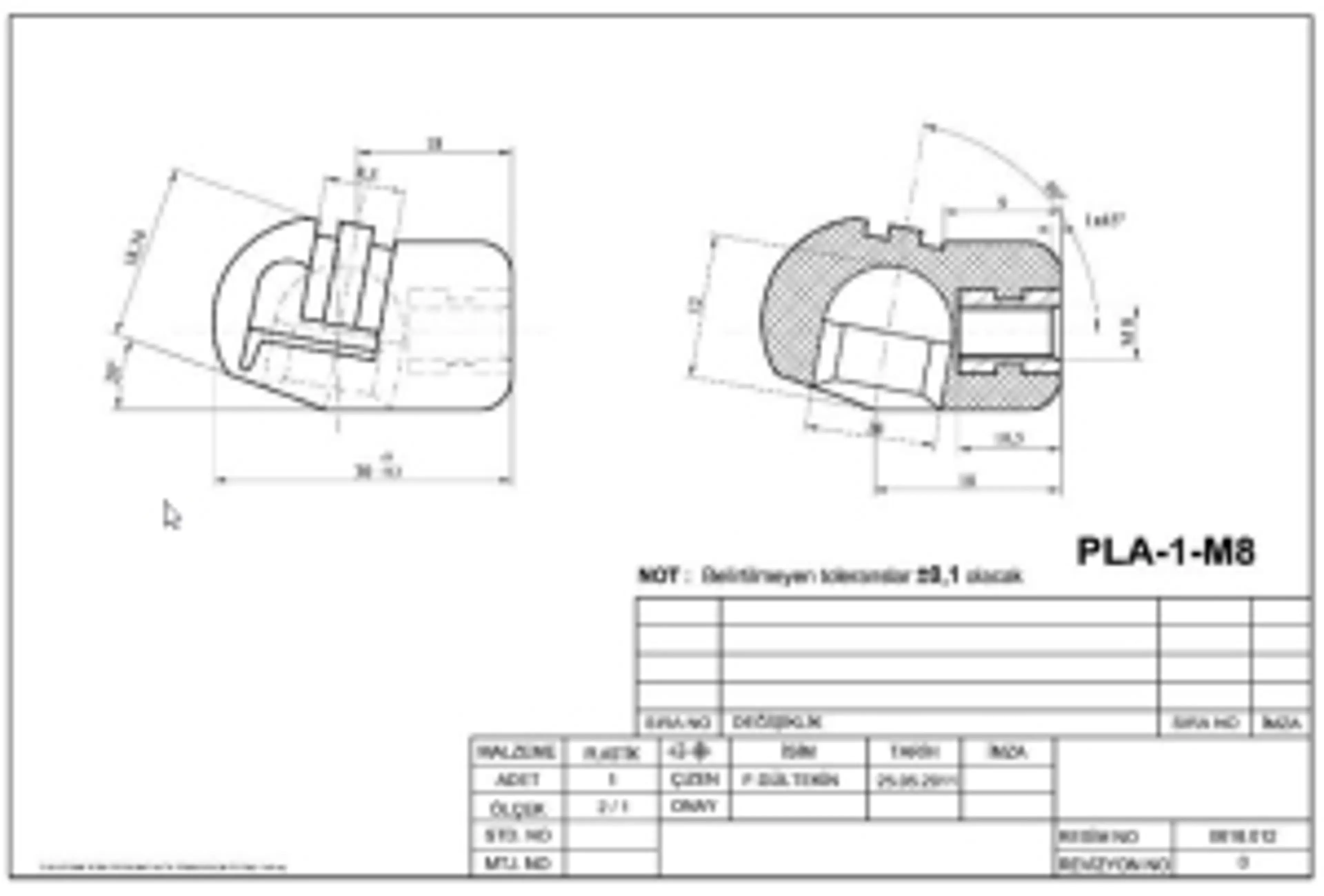 ROTULA PLASTICO 10MM INCLINADA