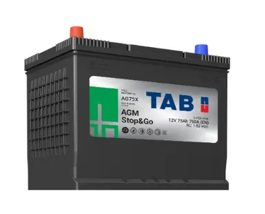 BATERIA AGM  75 + DER