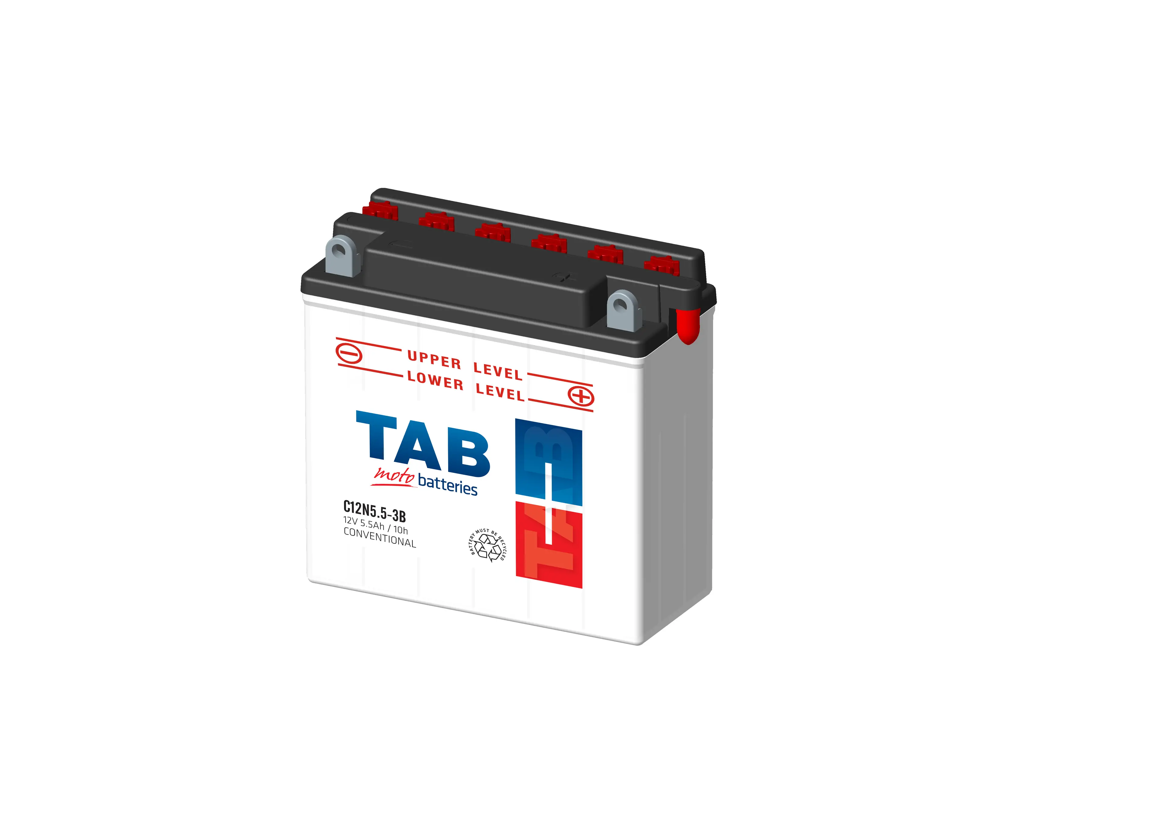 BAT MOTO TAB 5,5 AH 138X61X131