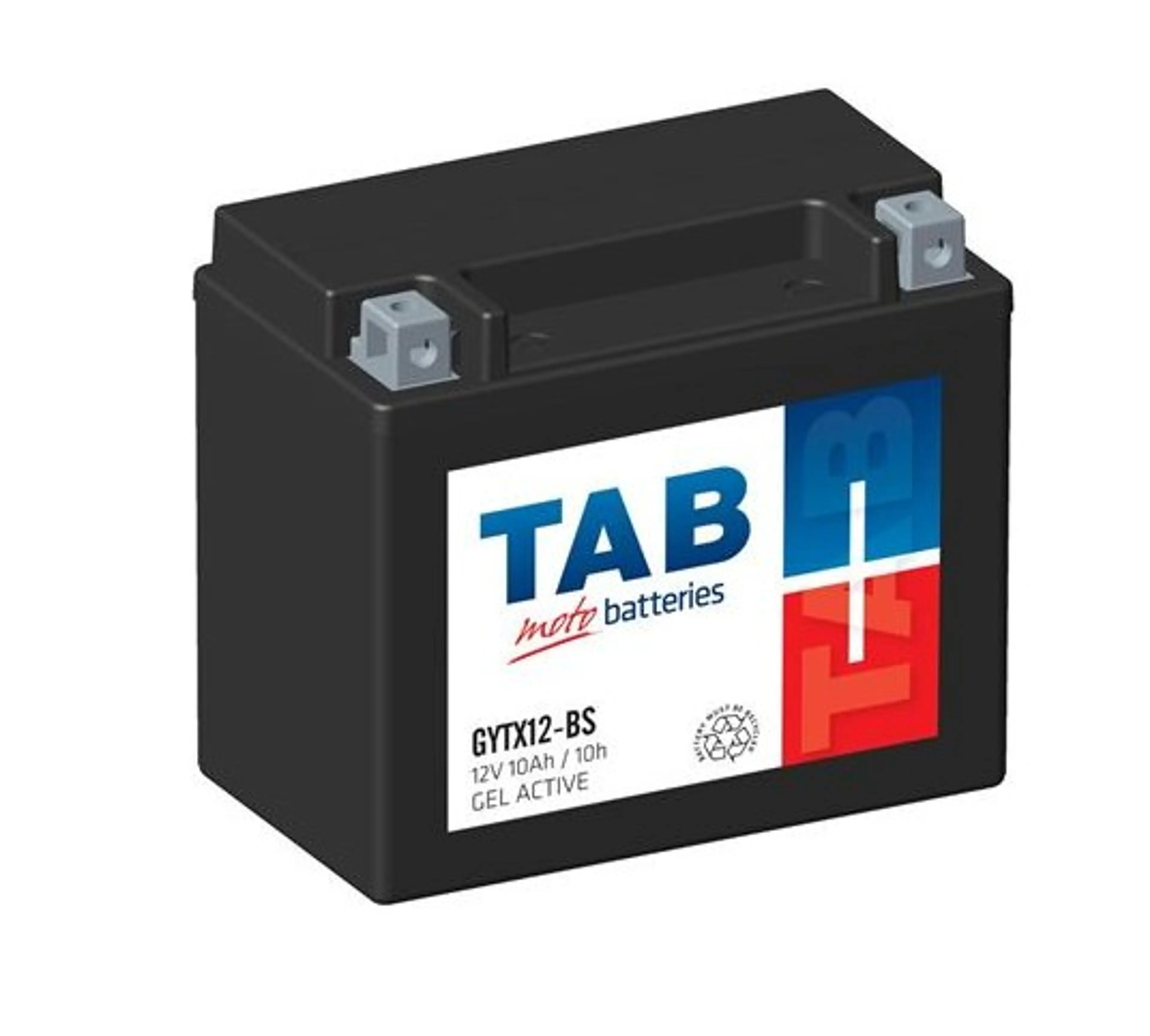 BAT MOTO GEL TAB 10 AH 150X87X130