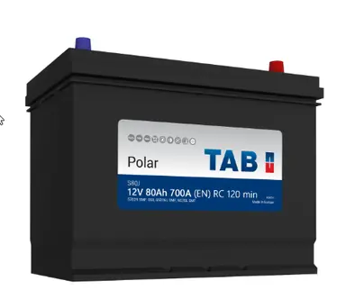Batería TAB Polar S80JX 80Ah 12V