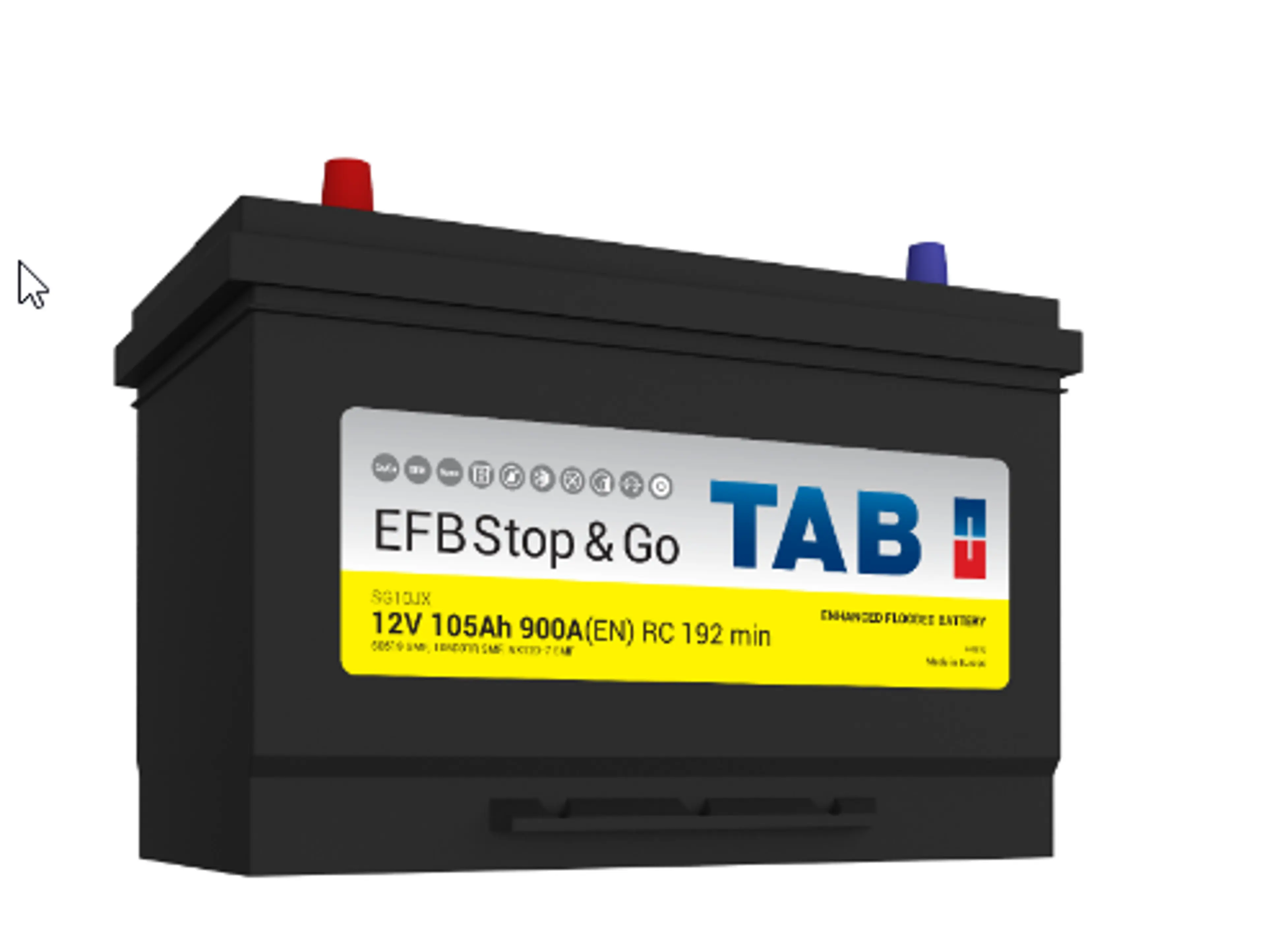 Batería EFB 105Ah 900A Start Stop