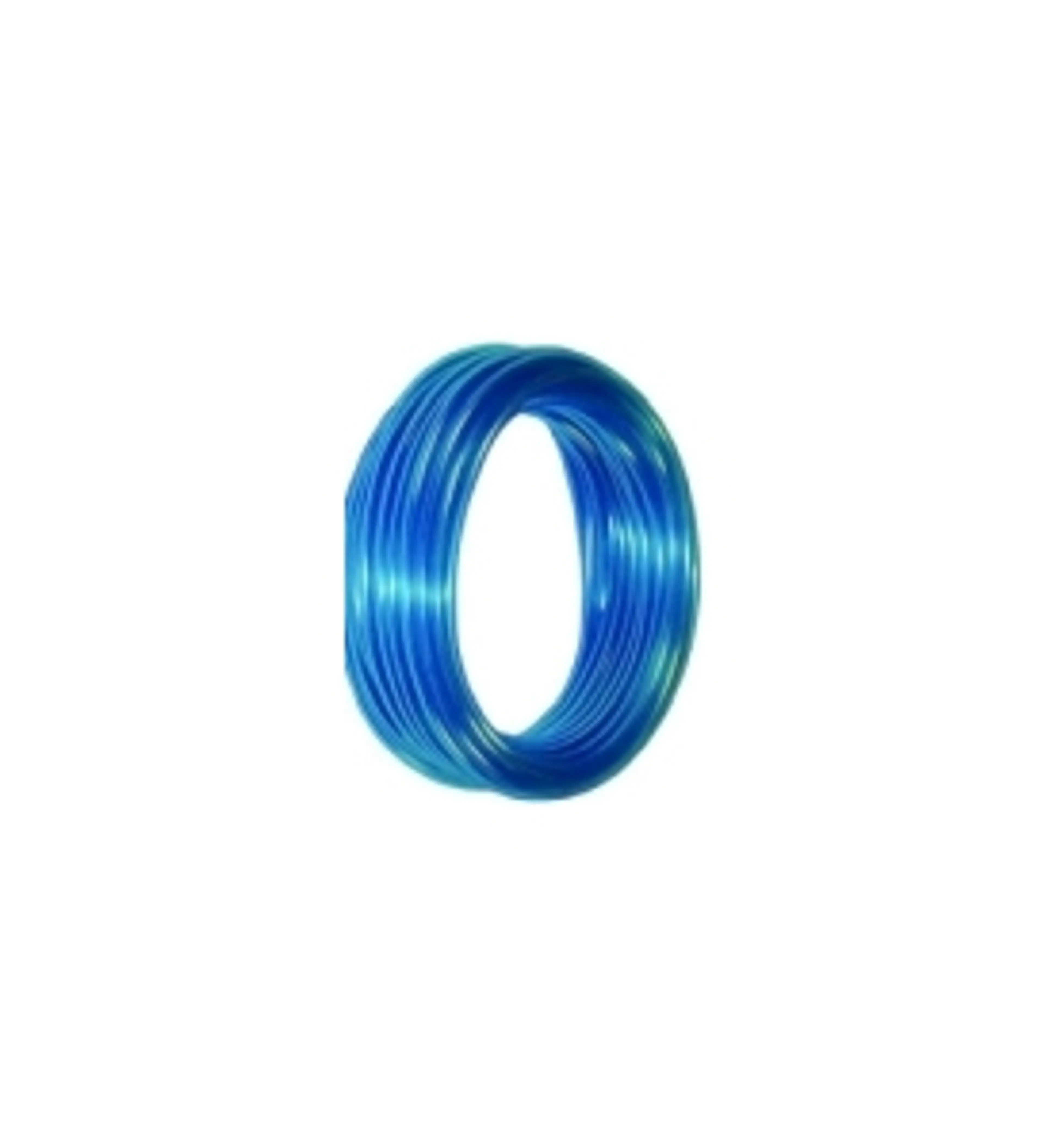 TUBO PLASTICO PVC AZUL 4X7,5