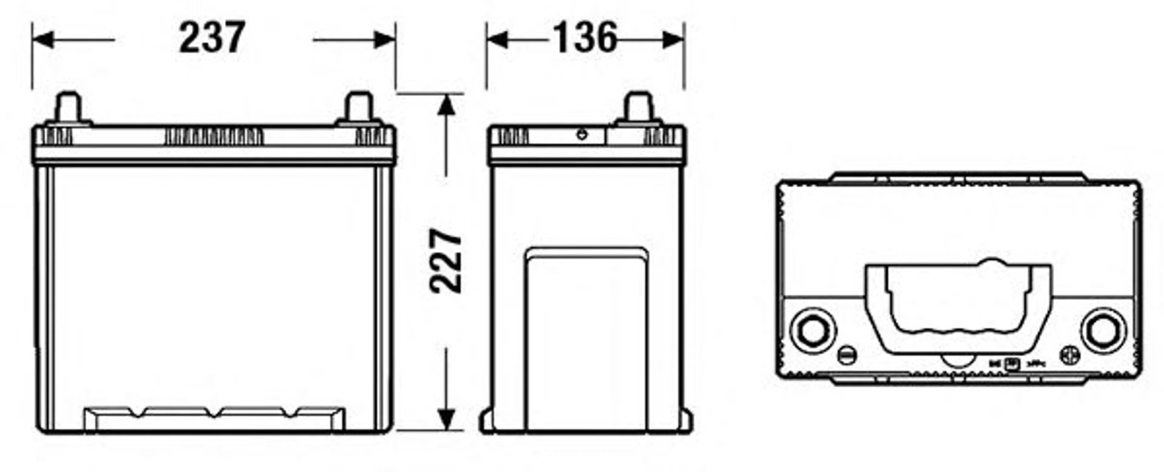 BATERIA 237X127X227 B.0