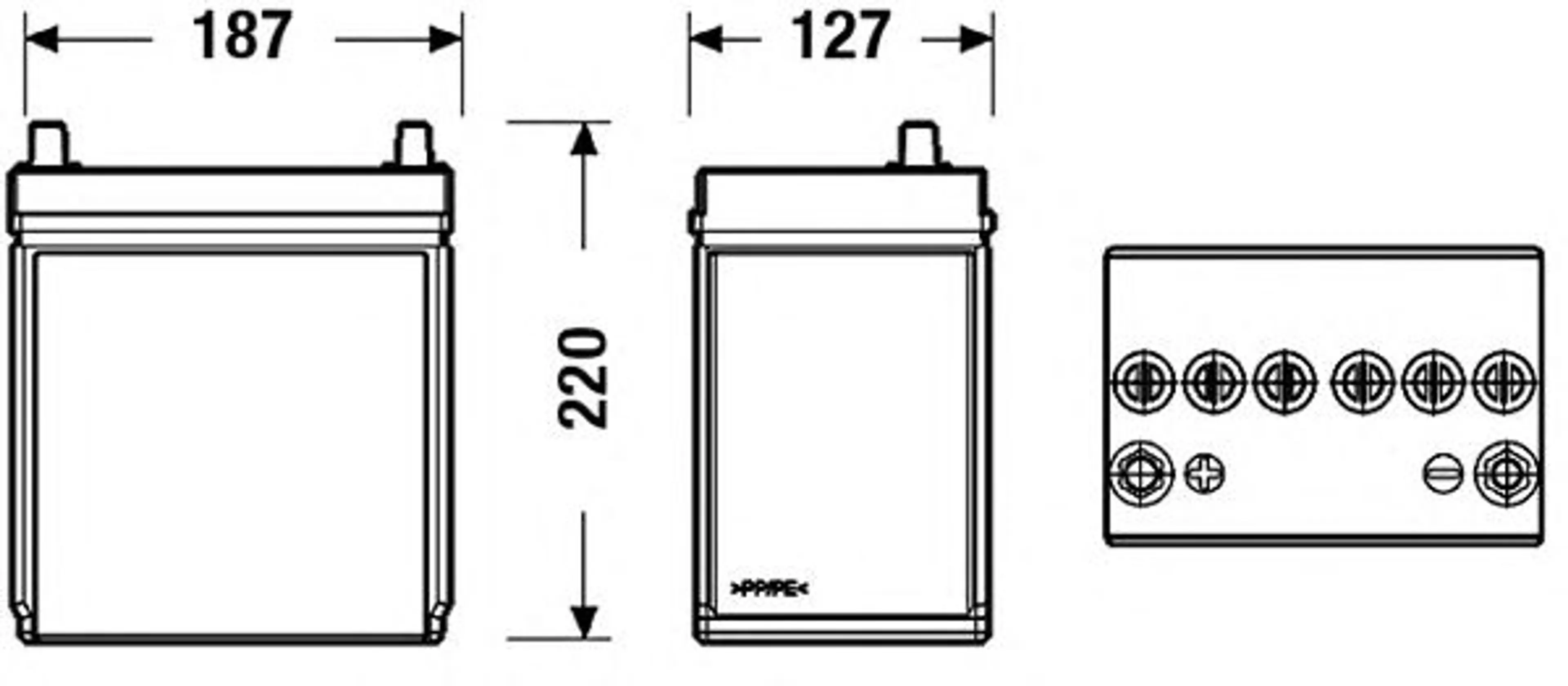 BATERIA 187X127X220 B.1