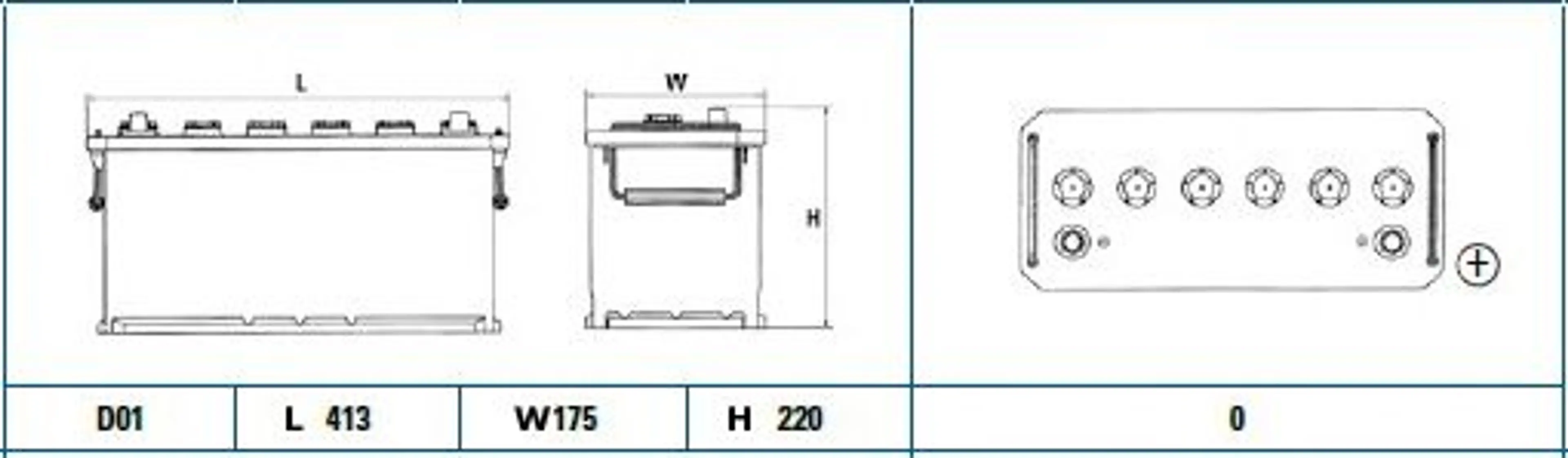 BATERIA 413X175X220 B.0