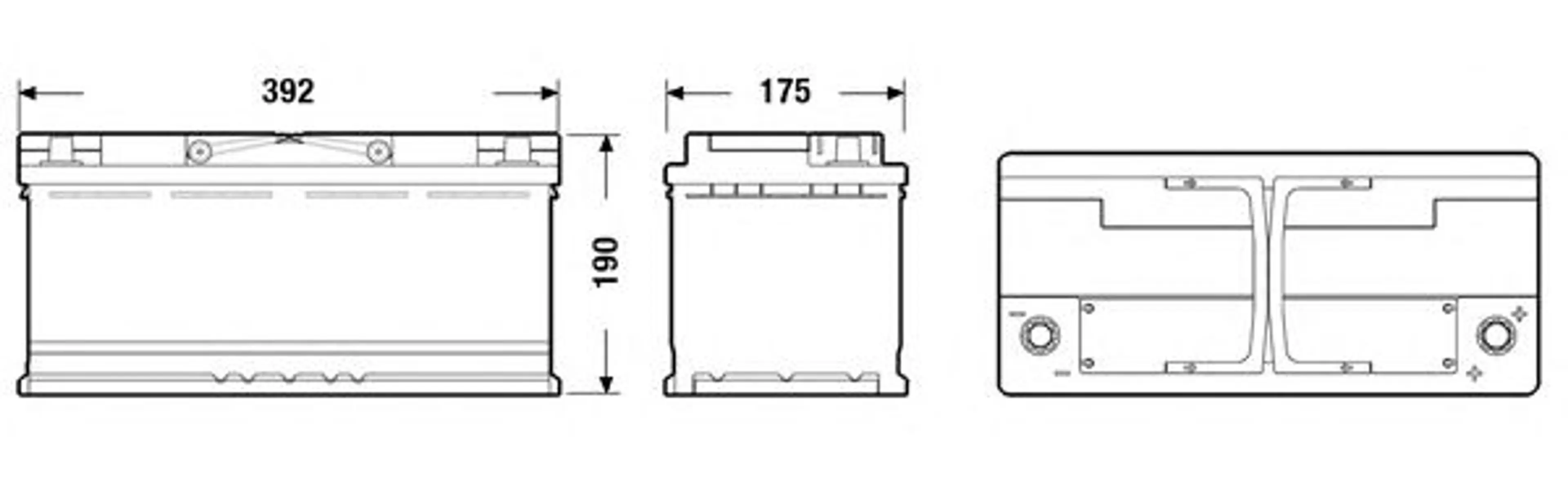 BATERIA TUDOR AGM 105AH 950 EN