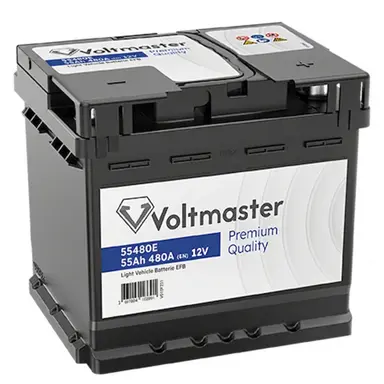 Batería EFB Voltmaster 55Ah 480A