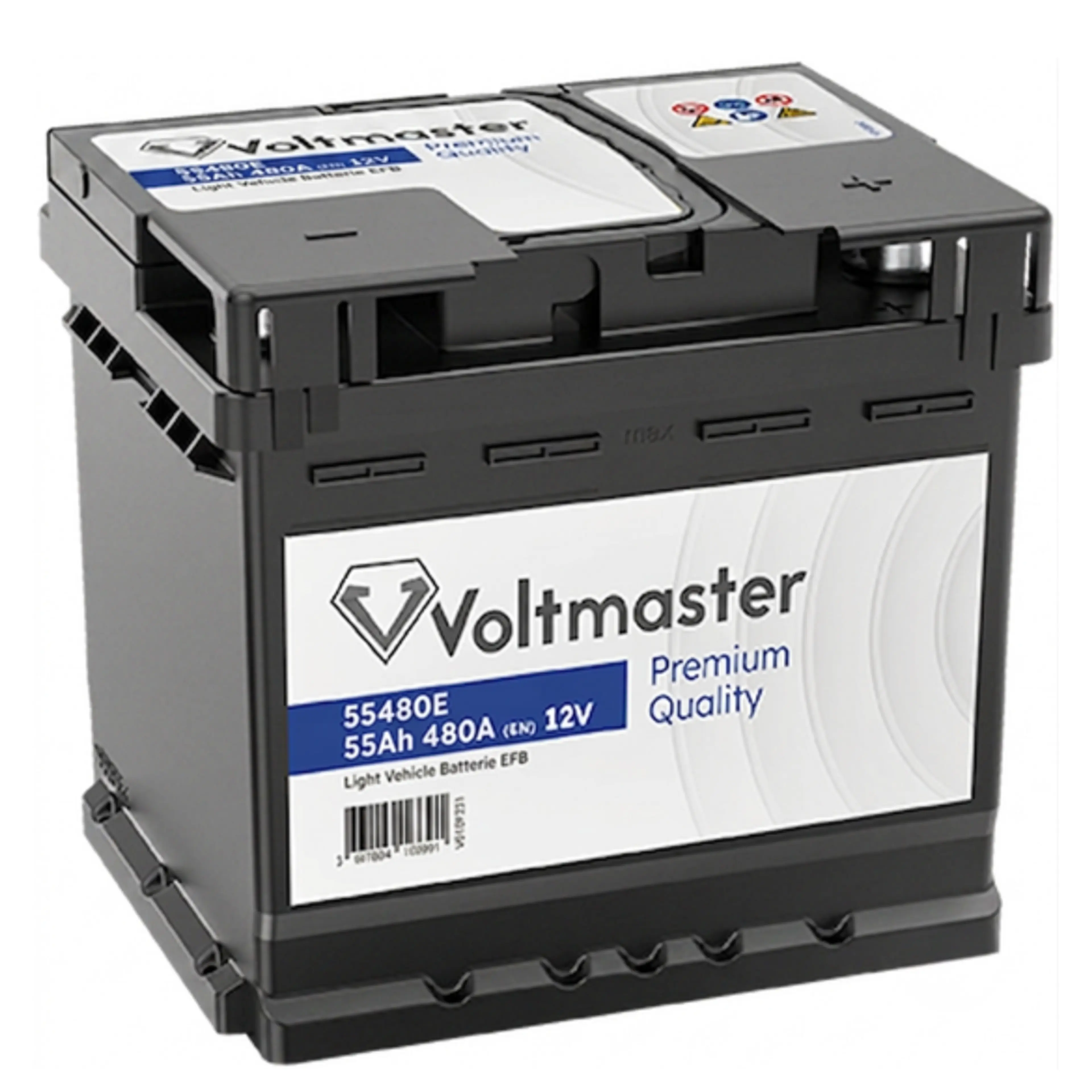 Batería EFB Voltmaster 55Ah 480A