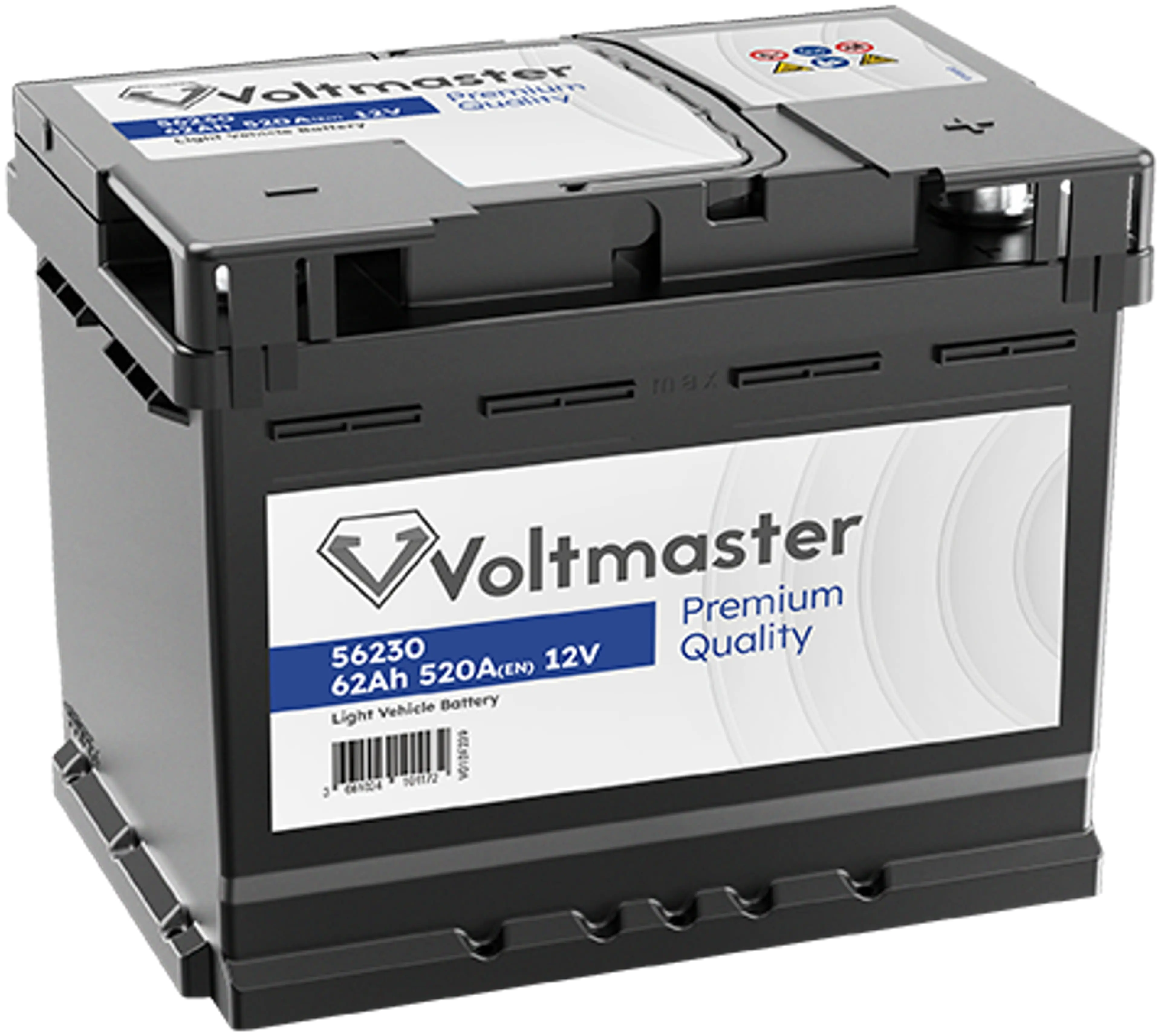 Batería Voltmaster 62Ah 520A