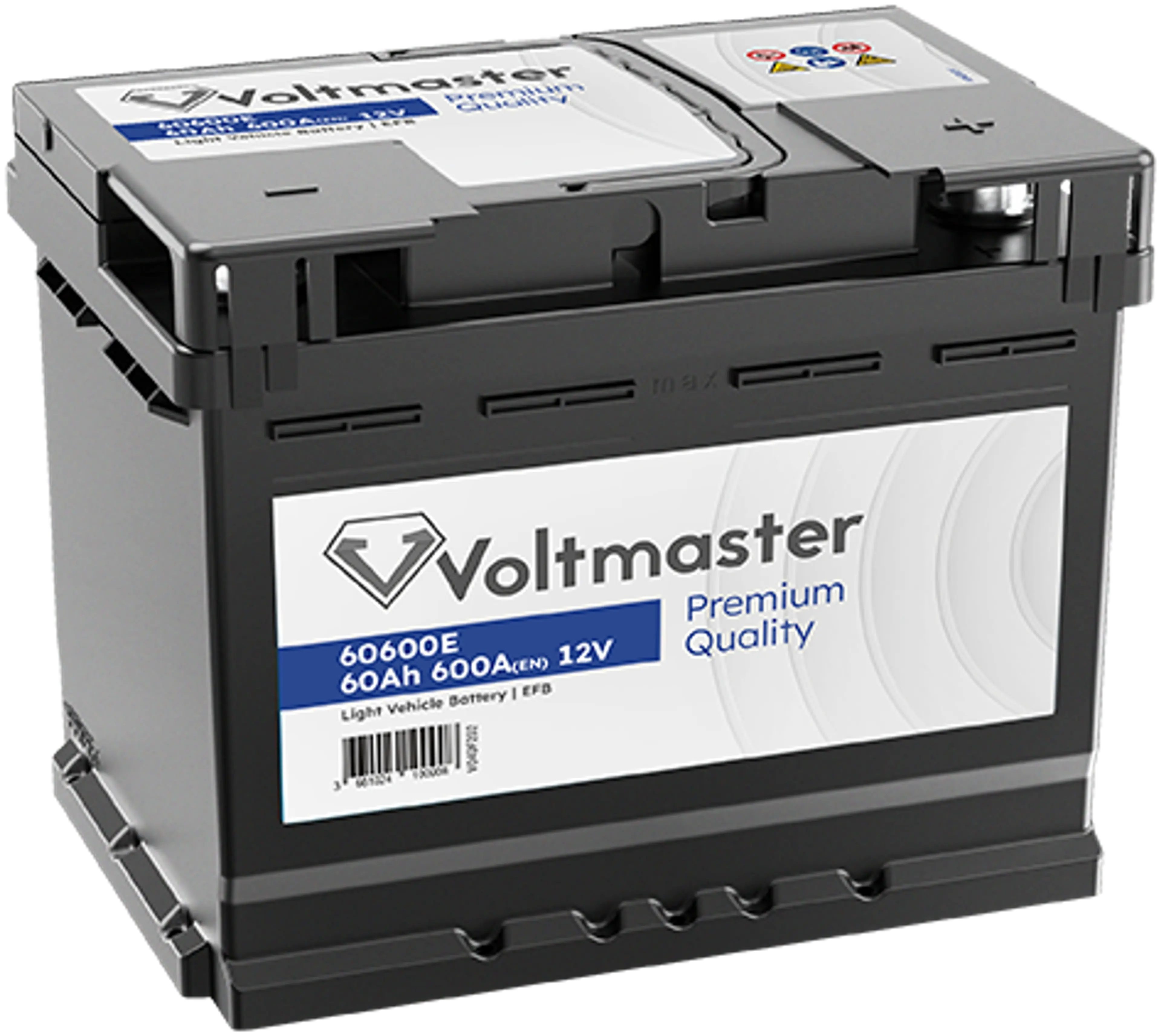 Batería EFB Voltmaster 60Ah 600A