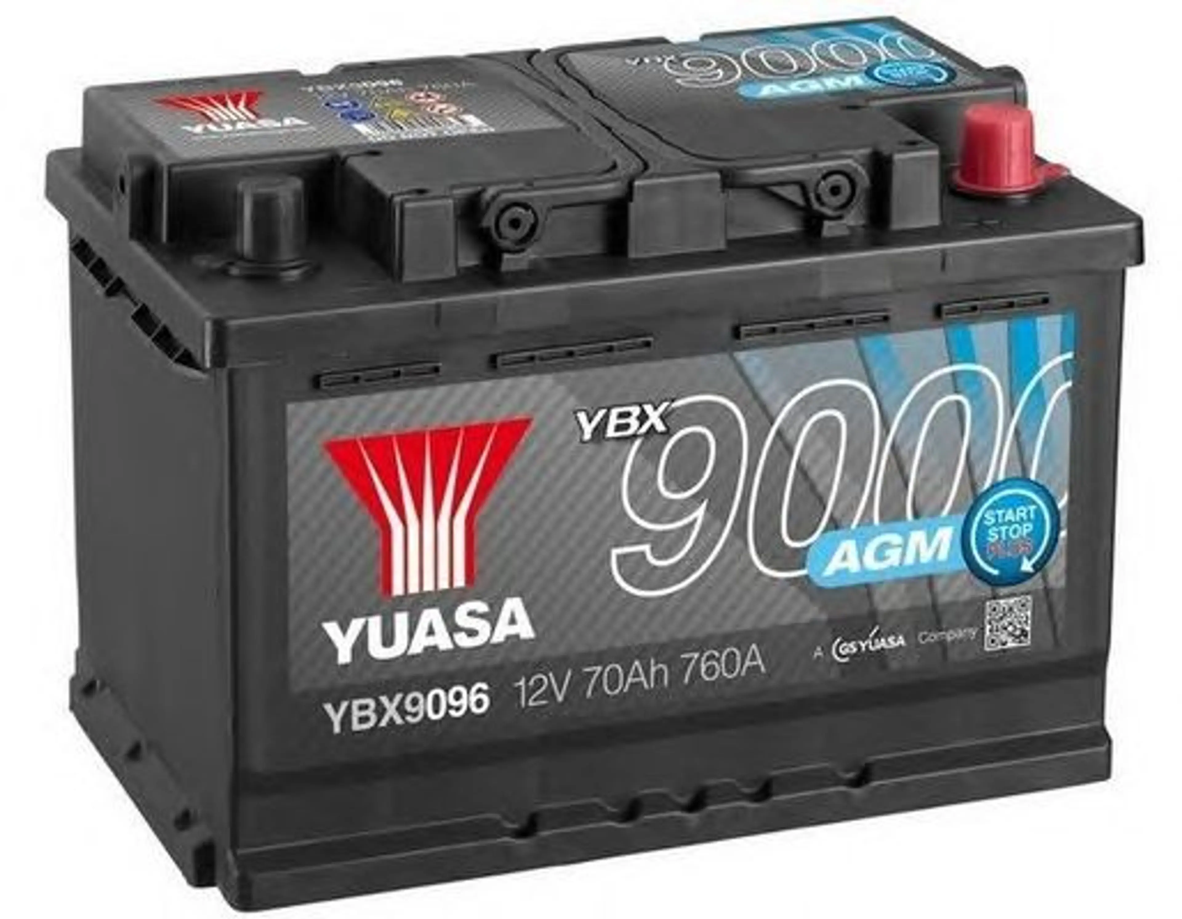 BAT YUASA YBX9096 12V 70AH EN 760A